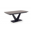 Jedálenský stôl VINSTON, tmavosivý