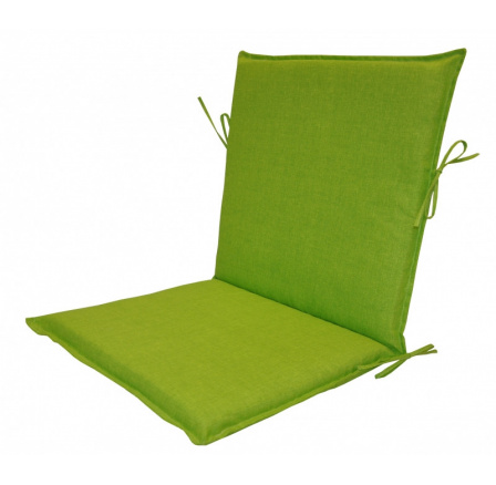 Vankúš pre záhradné kreslo UNI s nízkym operadlom - svetlozelená látka