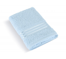 Froté uterák Linie 50x100cm 500g svetlomodrý
