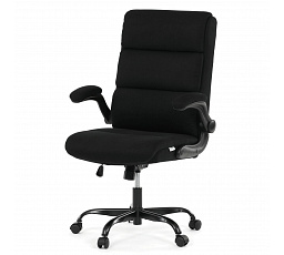 Kancelářské křeslo, houpací mechanismus, černá látka, KA-K3104 BK