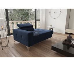 Sofa leňoška TOSCANIA leňoška 135 cm - voliteľný odtieň, pravá strana