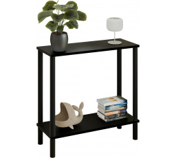 Konzola Claro 80x30 cm - rôzne farby na výber - čierna MiniPearl, čierna Matná