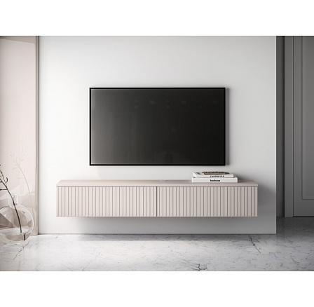 Závesná TV komoda SOPHIE 28, kašmír Závesná TV komoda SOPHIE 28, kašmír