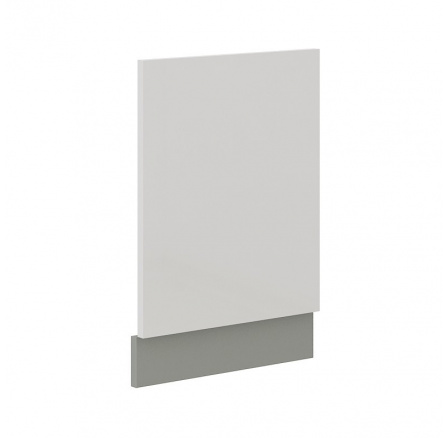 Kuchynské dvierka Bolzano ZM 570x446 biely lesk/sivá