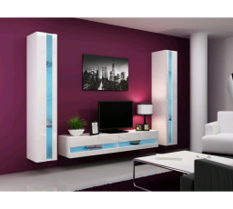 Obývacia stena VIGO NEW 3 - biela
