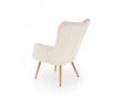 Kreslo AMARO, Krémová