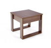Konferenčný stolík NEA KWADRAT, tmavý orech
