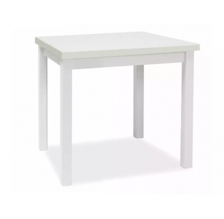 Jedálenský stôl ADAM, Biely Mat