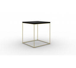 Stolík konferenčný Adina Zlatý+Čierny