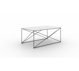 Konferenčný stolík Dante Biely+Biely Lesk