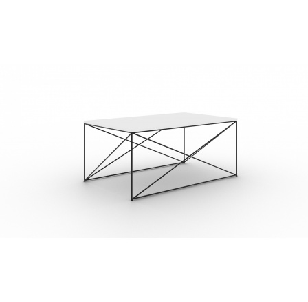 Konferenčný stolík Dante Biely+Biely Lesk