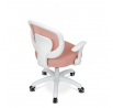 Dětská židle, výškově nastavitelná, růžová síťovina, KA-K1062 PINK