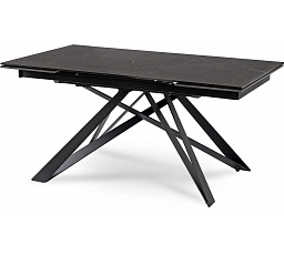 Stôl MAXIME Keramický Rozkladací 160-240 cm Čierny Mramor