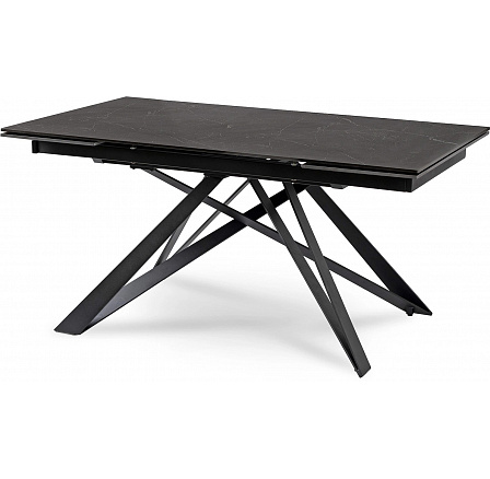 Stôl MAXIME Keramický Rozkladací 160-240 cm Čierny Mramor