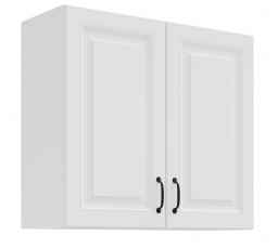 Horná skrinka STILO - 80 G-72 2F, Biela/Biela