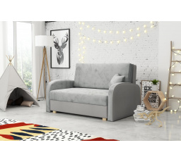 Rozkladacie kreslo Vivian Soft II - sivé