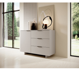 Komoda ALMA 1D3S, béžová