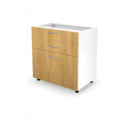 Kuchynská dolná skrinka VENTO D3S-80/82, medový dub