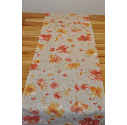 Obrus bežec 40x170 kvetinový motív