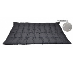 Záhradný matrac MAXI 180x115 cm - antracitový nepremokavý