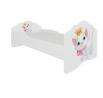 Posteľ s matracom CASIMO CAT 140x70 Biela