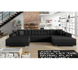 Sedacia súprava v tvare U VENTO, Inari 100/Soft 11