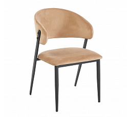 PREDPREDAJ -15% do 05.05! Stolička cappuccino velvet Riviera 24 K48-FX