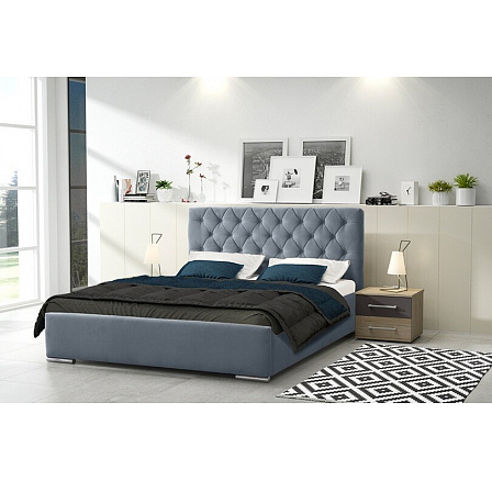 Posteľ TYP 06 90x200, SLIM, Nr 5, Kronos 05