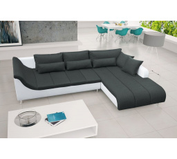 Rohová sedacia súprava Alex P čierna