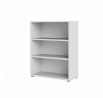 Komoda OFFICE 80400/103, Biela/Dub sonoma