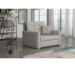 Rozkladacie kreslo Vivian Lux I Soft svetlosivá