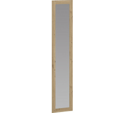 Skriňové dvere so zrkadlom FLEX - F3, Dub Artisan