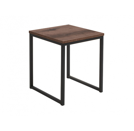 stôl AROZ LAW/50 dub kláštorný/čierny kovový rám