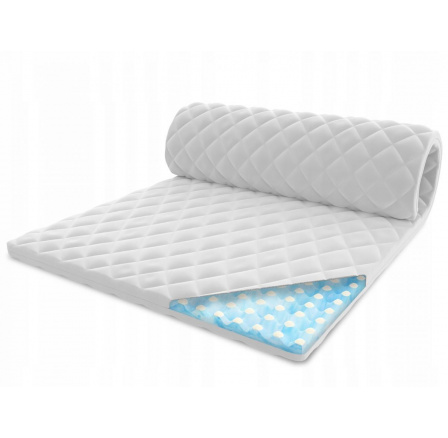 Vrchný matrac Topper MALTA, Profilovaná pena RavineBlue, 90x200 cm Vrchný matrac Topper MALTA, Profilovaná pena RavineBlue, 90x200 cm