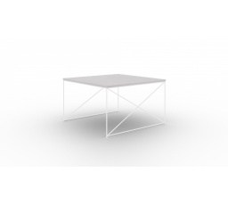 Stolík kávový Nelia Biely+Betón