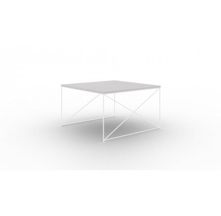 Stolík kávový Nelia Biely+Betón