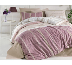 Obliečky bavlna 140x200, 70x90cm Montana hotelový uzáver