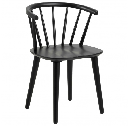 Stolička Ida čierna