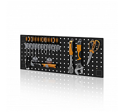 Zadná čierna doska na náradie, 834x342x10 mm: príslušenstvo pre MEGAN