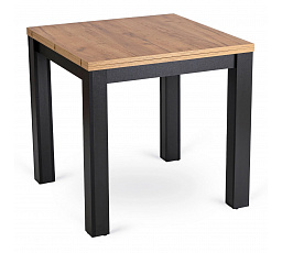 Stôl MAX Rozkladací 80-160 cm Dub Craft/Čierny