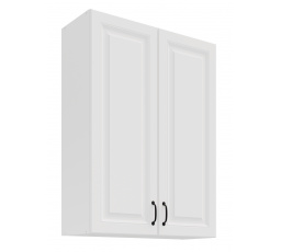 Horná skrinka STILO - 80 G-108 2F, Biela/Biela