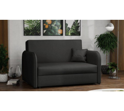 Rozkladacia pohovka Vivian Loft II Mono 248 čierna