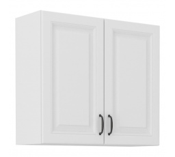 Kuchynská horná skrinka STIPE 80 G 72 2F, Biela