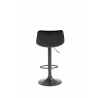 Barová stolička H95, čierna