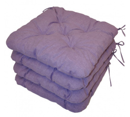 UNI Maxi vankúš na sedenie fialový melír - sada 4 kusov