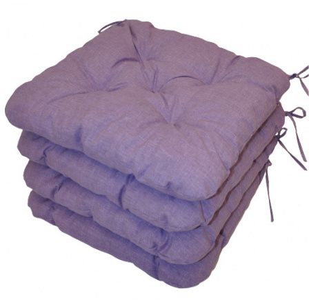 UNI Maxi vankúš na sedenie fialový melír - sada 4 kusov