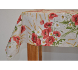 Obrus 90x90 vlčie maky