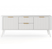 Komoda RTV CHAVELLE, Biely 150x90