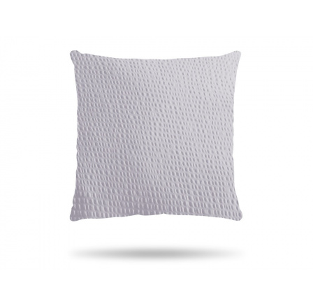 Krepový obliečka na vankúš sivá 40x40