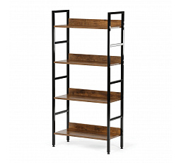 Regál, mdf, hnědá, GD-314 OLW
